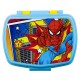 Stor Funny Sandwich Box Spiderman Midnight Flyer, 74774