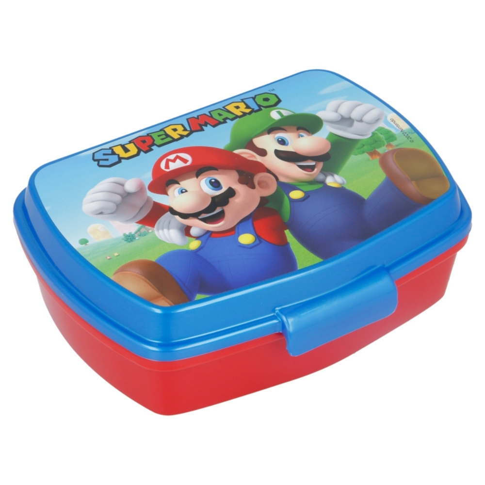 Stor Funny Sandwich Box Super Mario, 21474