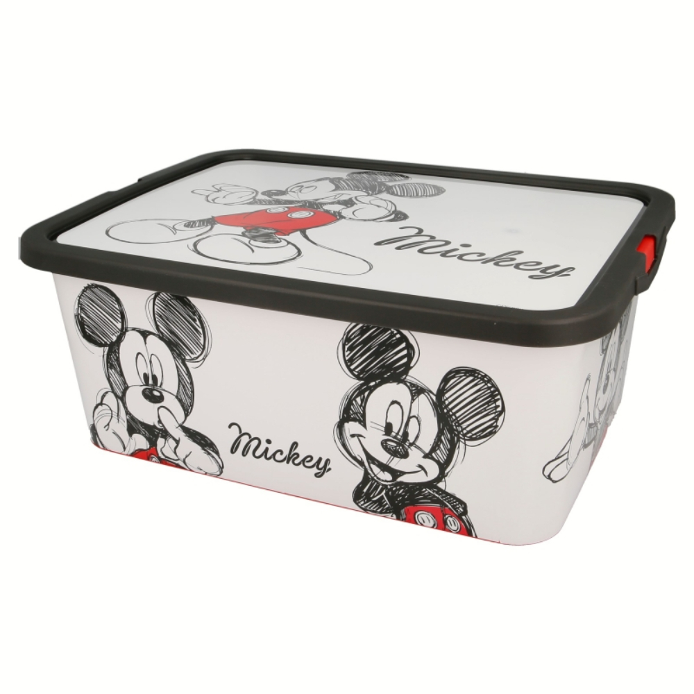 Disney Stor Storage Click Box 13L Mickey Fancy, 2645