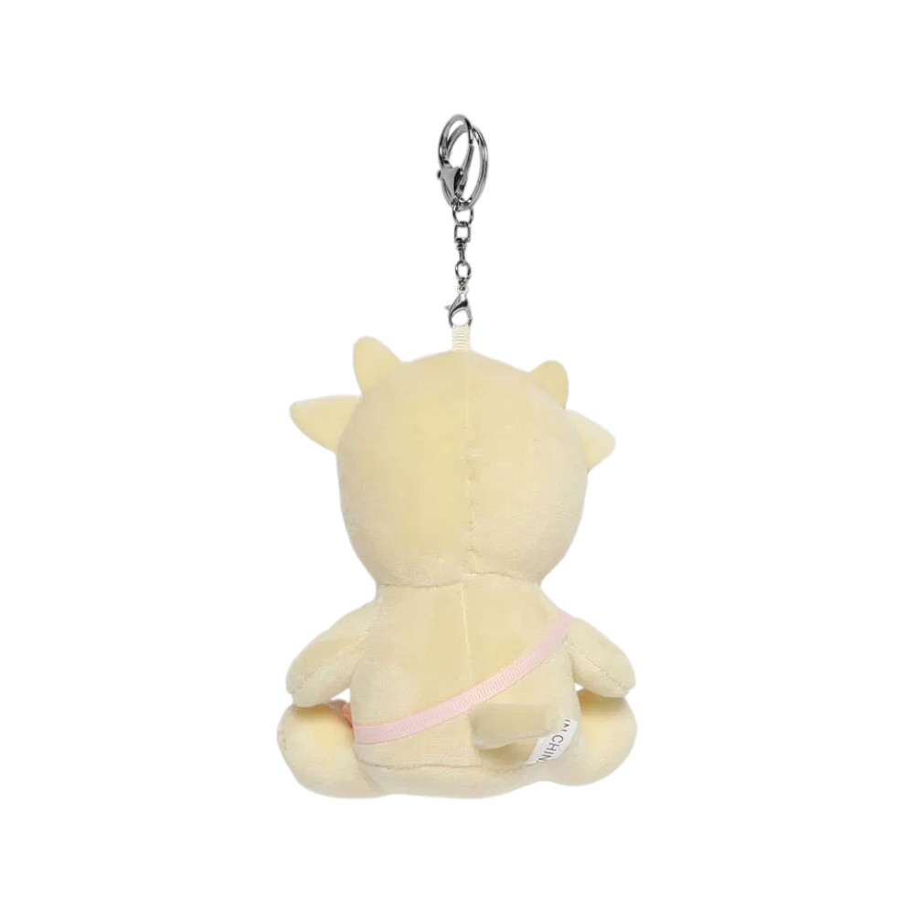  Plush Cow Keychain - 13 cm