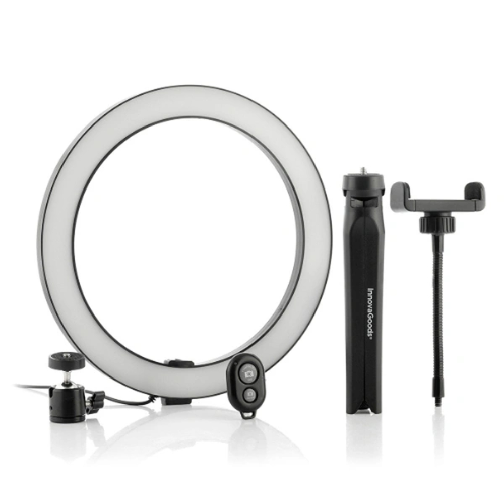 InnovaGoods Selfie Ring Light With Tripod And Remote Youaro, V0103280