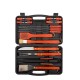 InnovaGoods Barbecue Case Barbecase 18 Pieces, V0100764, this kit is perfect for both novice grillers and experienced pitmasters, offering essential tools to handle all grilling needs.