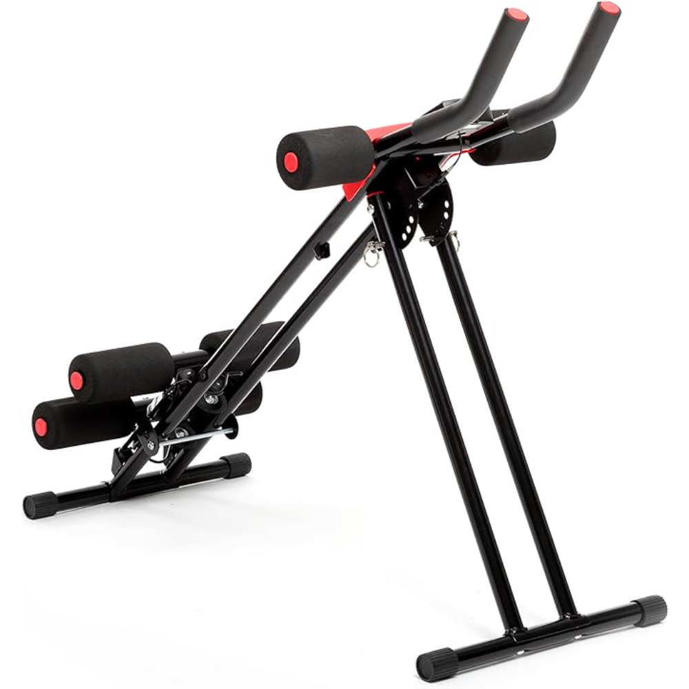 InnovaGoods Folding Abdominal Machine With Exercise Guide Plawer, V0103487