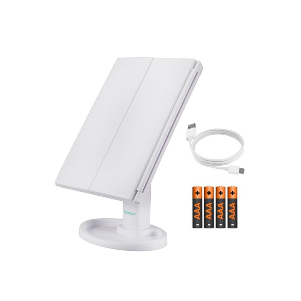 Beper Make Up Mirror With Led Light, P302VIS050