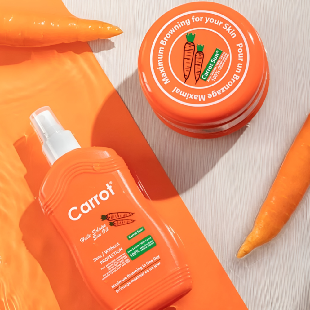 Carrot Spray Sun Oil Tan Accelerator