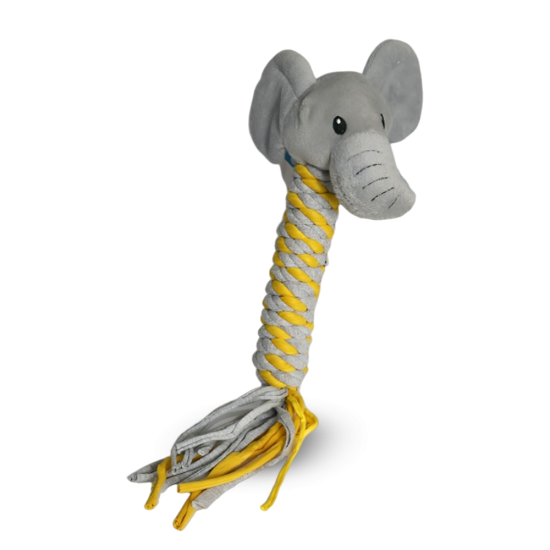 Rope Tug Dog Toy - Elephant