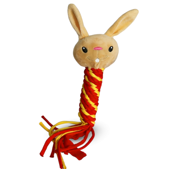 Rope Tug Dog Toy - Rabbit