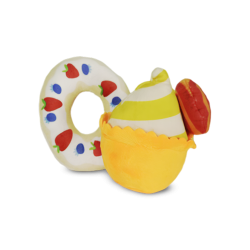 Donut and Cup Cake Pet Toy