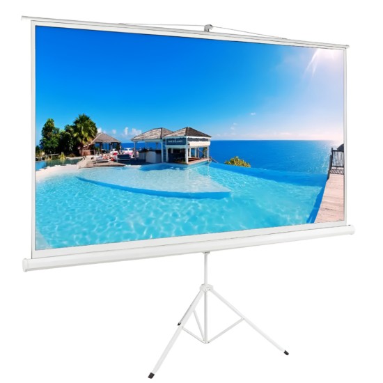 Conqueror Projection Screen 136" with Tripod - HPSC3