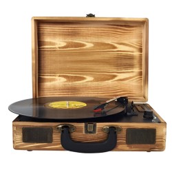 Prixton Turntable Vinyl Record Player 