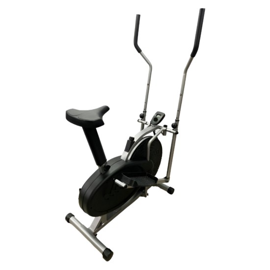Conqueror Elliptical Stationary Bike Adjustable Seat Exercise