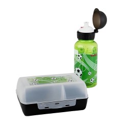 Tefal Set Variabolo Kids Flask Lunchbox + Water Bottle - Soccer