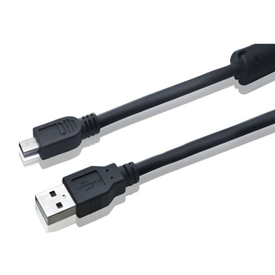 Sanyo CB24 5P USB-A Male To Mini B Charging Cable 
