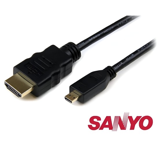 Sanyo HDMI To Micro HDMI 1.5 Meters