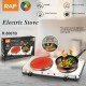 RAF Electric Different Size Double Stove 