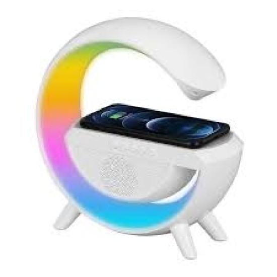 New Multifunctional Bluetooth Speaker With Wireless Charging LED RGB Lingtning
