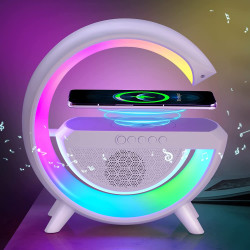 New Multifunctional Bluetooth Speaker With Wireless Charging LED RGB Lingtning