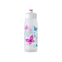 Tefal Squeeze Drinking Bottle White  Decor Butterflies 0,6L