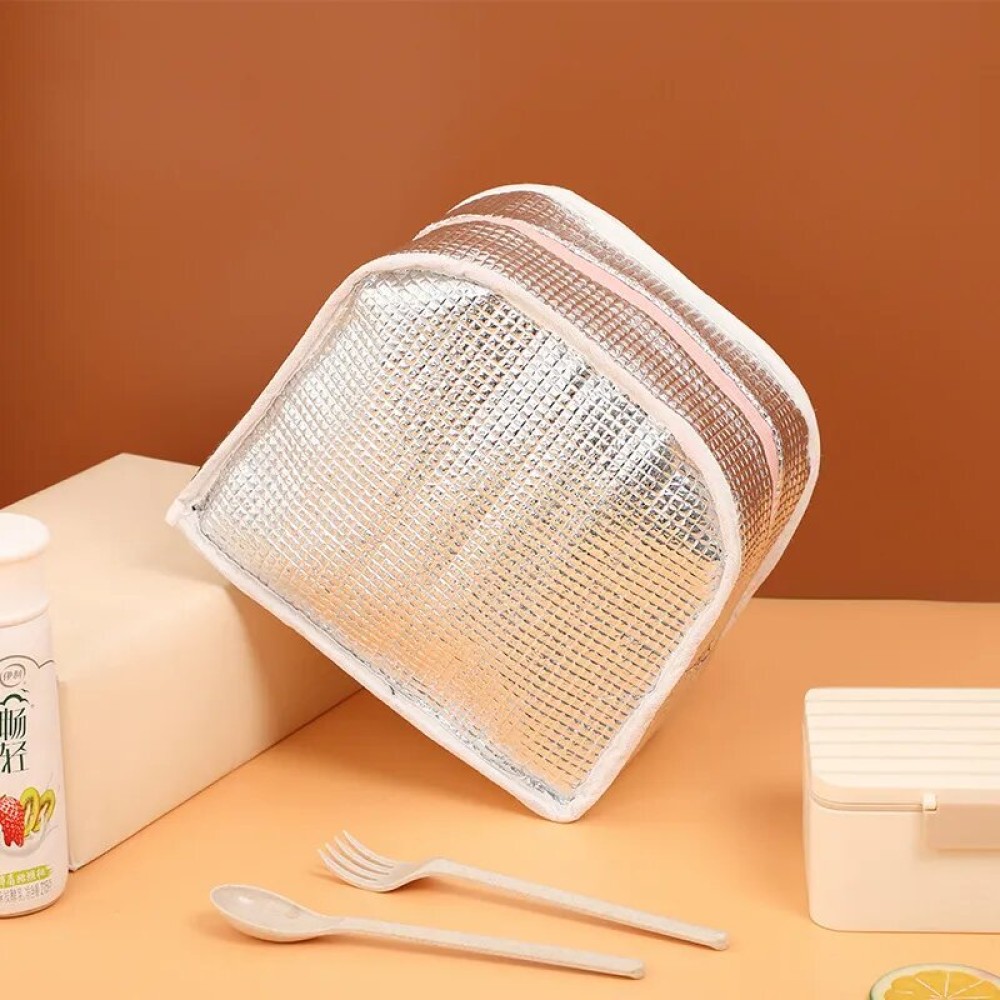 Thermal Insulated Lunch Box Tote Food Small Cooler Bag Pouch