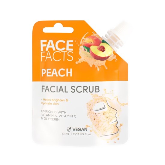 Face Facts Peach Facial Scrub