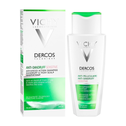 VICHY Dercos Technique Anti-Dandruff Sensitive Scalp Shampoo 200ml