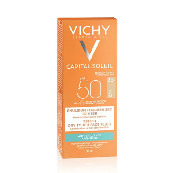 Vichy Capital Soleil BB Tinted Dry Touch Face Fluid SPF50+