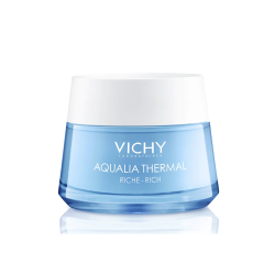 Vichy Aqualia Thermal Face Moisturizing Rich Cream for Dry Skin 50ml