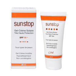 Cmd Sunstop Gel Creme Solaire Tres Haute Protection Spf50