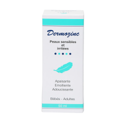 Dermozinc sensitive and irritated soothing skin softening emollient