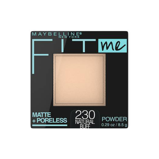 maybelline fit me matte poreless compact powder 230 natural buff