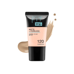 MAYBELLINE Fit Me Matte Poreless Foundation 120 Classic Ivory 18ml