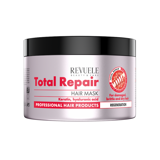 Revuele Hair Mask Total Repair For Damaged, Brittle And Dry Hair
