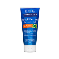 Revuele No Problem Facial Wash Gel For Sensitive Skin Tea Tree Oil