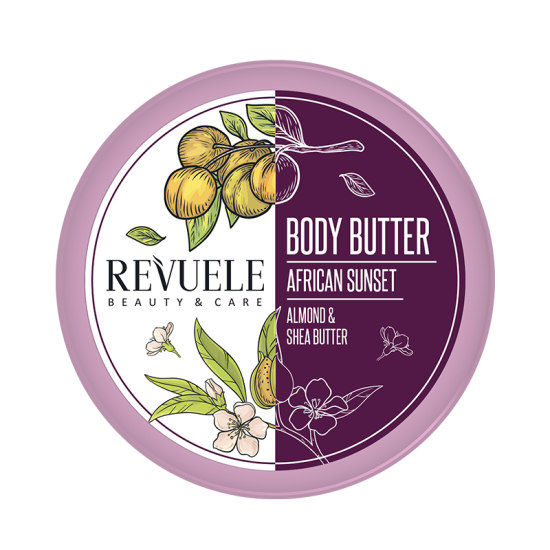 Revuele Body Butter African Sunset Almond & Shea 200ml