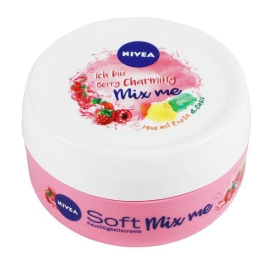 Nivea Soft Mix Me Berry Charming 100ml Pot