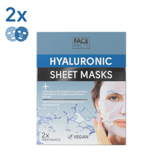 Face Facts 2x Hyaluronic Sheet Mask
