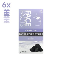 Face Facts 6x Charcoal Nose Pore Strips
