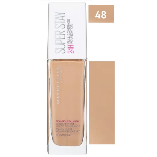 MAYBELLINE Super Stay 24h Full Coverage Foundation 48 Sun Beige