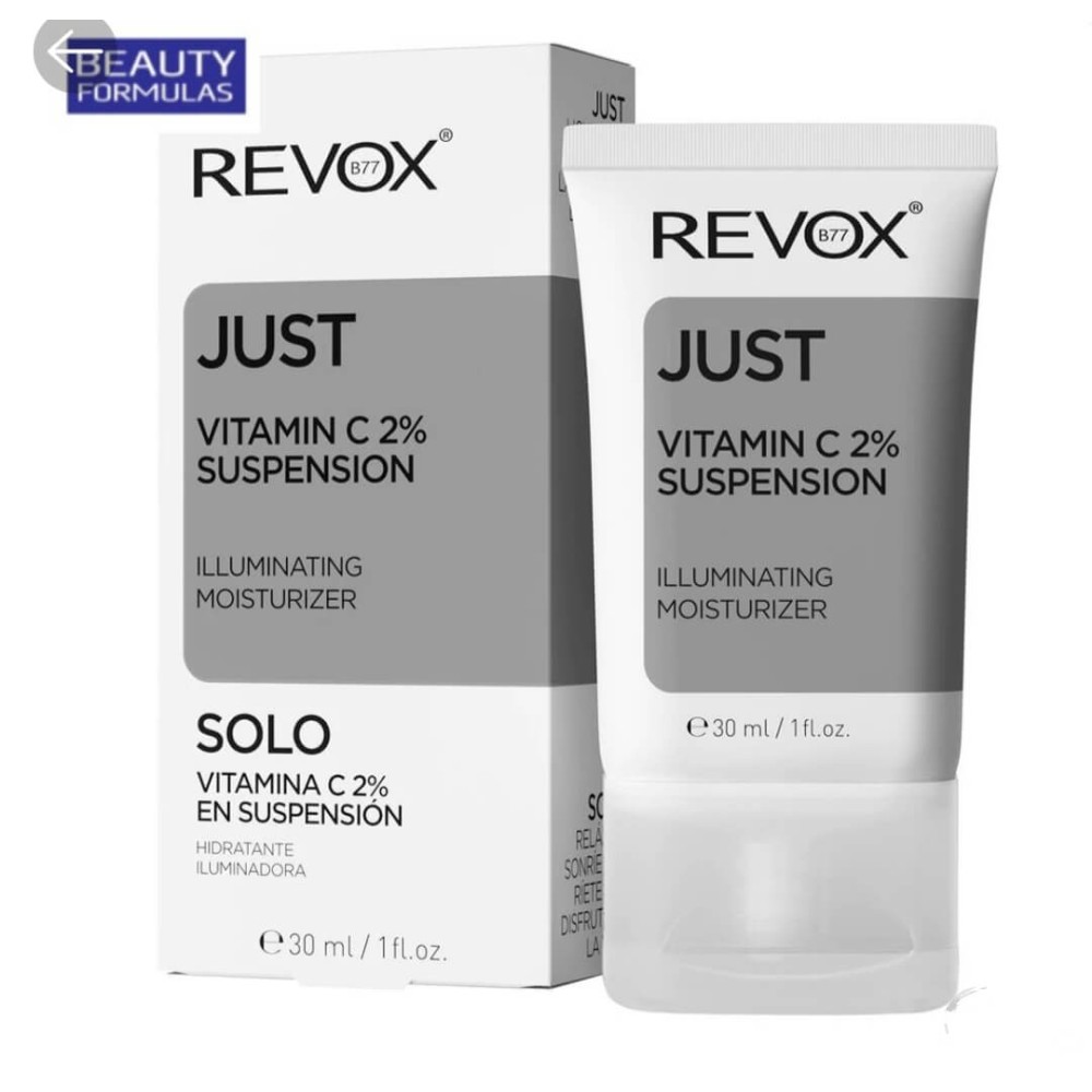 REVOX B77 JUST VITAMIN C 2% SUSPENSION ILLUMINATING MOISTURIZER 30ml