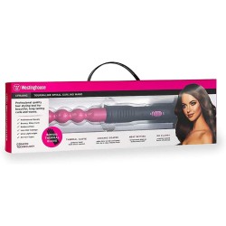 Westinghouse Hair Curling Wand Beach Curler Waver Iron Spiral Bubble Styling