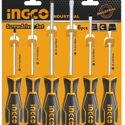 INGCO Industrial rubber screwdriver set 6 pcs