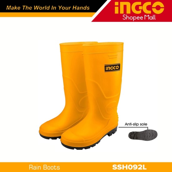 INGCO Rain boots S39 H39cm