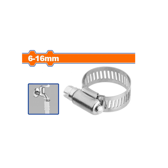 Wadfow 50 Pcs 6-16 mm Stainless Band