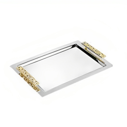 Dorsch Leaf Gold 18/10 Stainless Tray