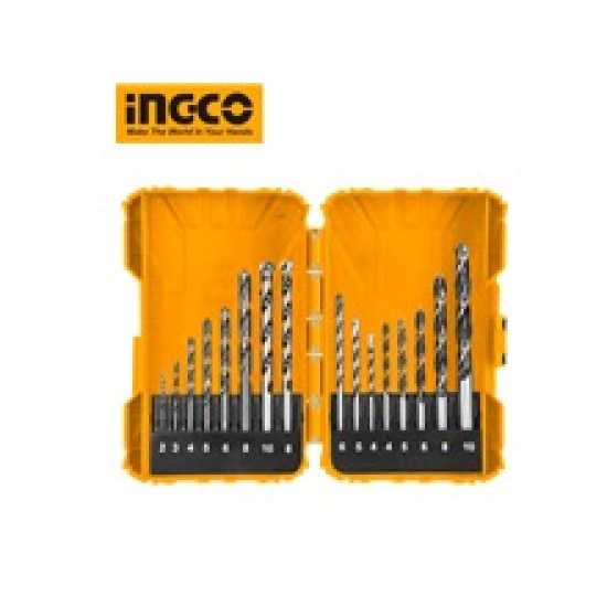 INGCO Concrete wood and iron bits set 16 pcs