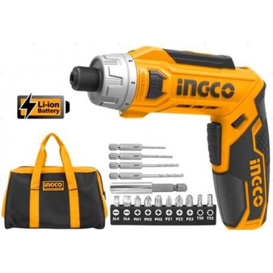 INGCO Mobile grip battery screwdriver accessory V 8