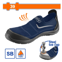 39 Safety shoes with metal toe protection without laces