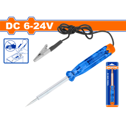 Wadfow DC 6-24V Tast Screwdriver with Bar Battery and Clamp