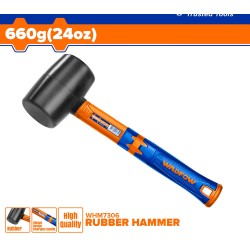 Wadfow Kuchuk Grip Fairy Hammer Black 24oz/660g