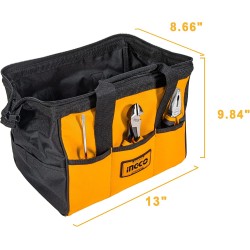 Ingco 16-Pocket Big Egg Opening Style Tool Bag 16
